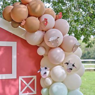 Ginger Ray Farm Party | Ginger Ray Farm Party Balloon Arch Kit | Farm Party Balloon Decorations | Farm Balloons | Farm Party Balloon Arch | Balloon Arch Kit