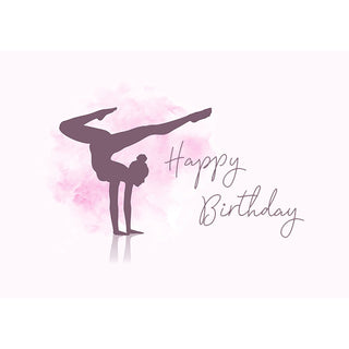 Gymnastics Edible Icing Cake Image - A4 Size