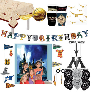 Premium Harry Potter Party Pack for 8 | Harry Potter Party Supplies NZ