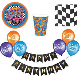 Hot Wheels Party Essentials Pack for 8