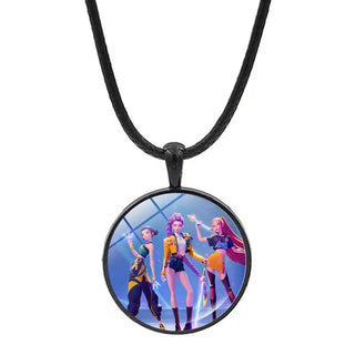 KPop Demon Hunters Huntrix Necklace | KPop Demon Hunters Party Supplies NZ