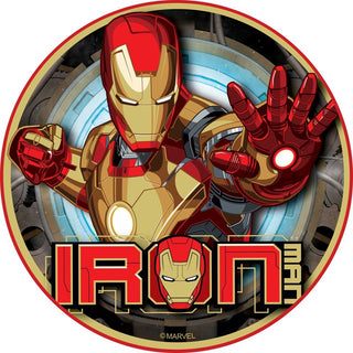 Iron Man Edible Icing Cake Image | Iron Man Party Supplies NZ