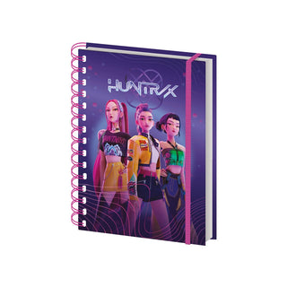 K-Pop Demon Hunters Huntrix A4 Wiro Notebook