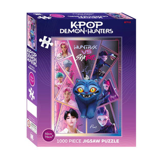 K-Pop Demon Hunters Broken Glass Puzzle - 1000 Pc