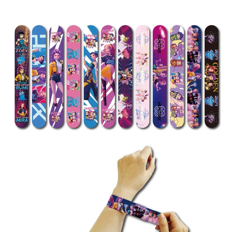 KPop Demon Hunters Slap Bracelet NZ – Build a Birthday NZ