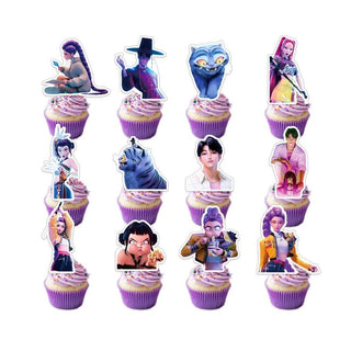 KPop Demon Hunters Cupcake Toppers | KPop Demon Hunters Party Supplies NZ