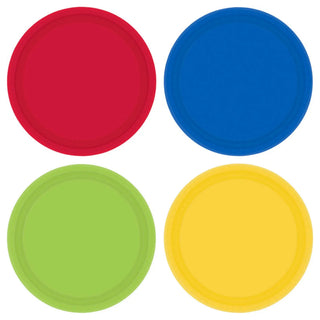 Amscan | Lego Lunch Plates | Lego Party Supplies NZ