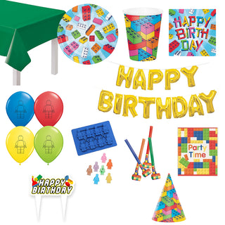 Deluxe Lego Blocks Party Pack for 8