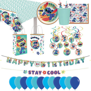 Premium Lilo and Stitch Party Pack for 8