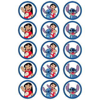 Lilo & Stitch Edible Cupcake Images | Lilo & Stitch Party Supplies NZ