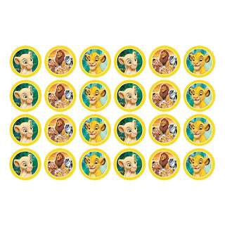 The Lion King Edible Icing Cupcake Images