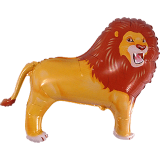 Lion Mini Shaped Foil Balloon - Add to Balloon Garland