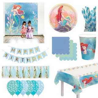 The Little Mermaid Party Pack for 8