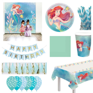 The Little Mermaid Party Pack for 8