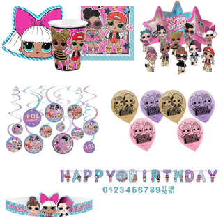 LOL Surprise Party Pack for 8 | LOL Surprise Party Supplies NZ