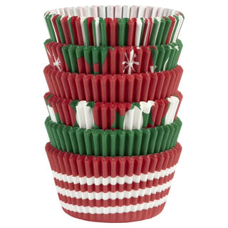 Wilton Holiday Cupcake Papers - 150 Pkt