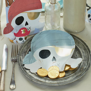 Meri Meri Pirate Party Plates | Pirate Party Plates | Skull Pirate Party Plates