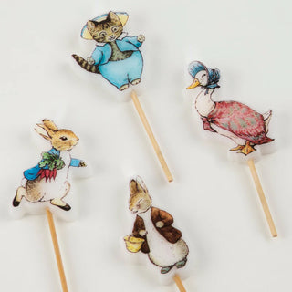 Peter Rabbit Candles | Peter Rabbit Party Supplies | Baby Shower Candles | Baby Party Candles | Garden Party Candles