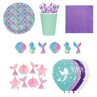 Mermaid Party Pack for 8