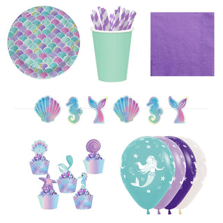 Mermaid Party Pack for 8