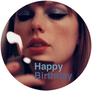 Taylor Swift Midnights Edible Icing Cake Image