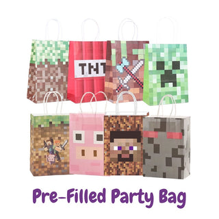 Minecraft Pre-Filled Party Bag