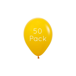 Sempertex | Honey Yellow Mini Balloons | Yellow Party Supplies NZ