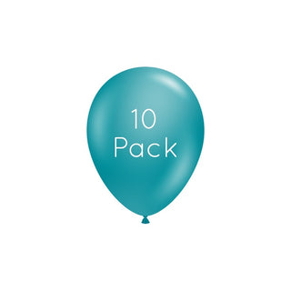 Metallic Teal Mini Balloons | Teal Party Supplies NZ