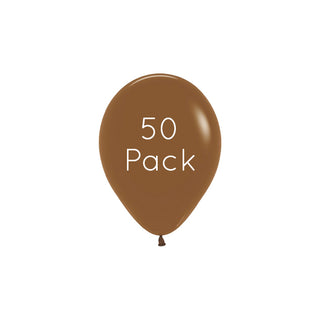 Coffee Mini Balloons - 50 Pkt