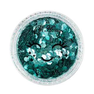Oh Flossy Mint Mix Biodegradable Cosmetic Glitter