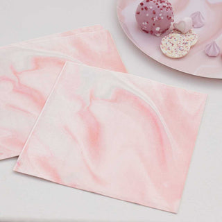 Pink Marble napkins | Ginger Ray Napkins