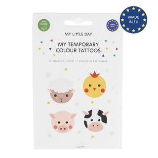 My Little Day Mini Farm Animals Tattoos | Farm Party NZ