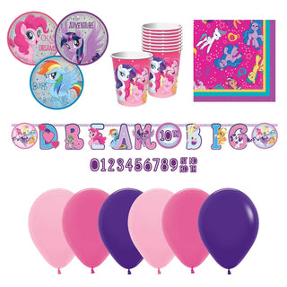 My Little Pony Party Essentials Pack for 8 | My Little Pony Party Supplies NZ