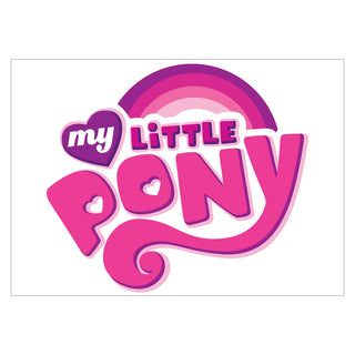 Edible Image A5 Logo | My Little Pony Cake Decorating NZ