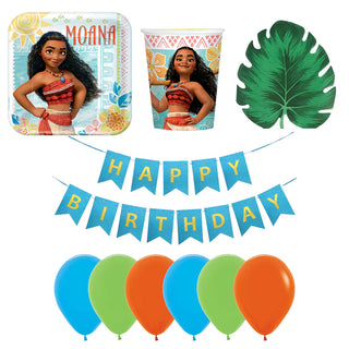 Moana Party Essentials Pack for 8