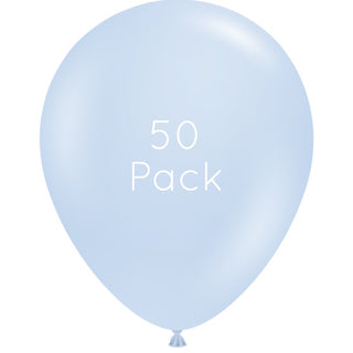 Monet Giant Balloons | Monet Balloons 50 Pack | Blue Balloons | Bulk Latex Balloons | Bulk Pack Blue Balloons