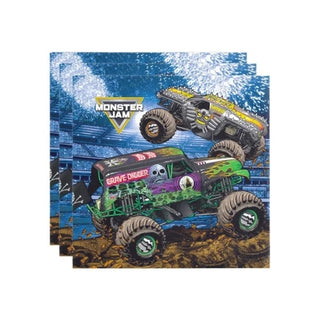 Monster Truck Napkins | Monster Truck Party Supplies NZ