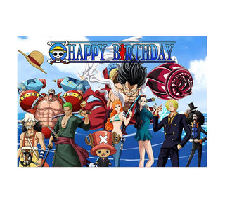 One Piece Backdrop Poster