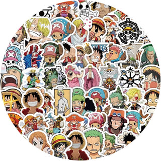 One Piece Stickers - 50 Pkt