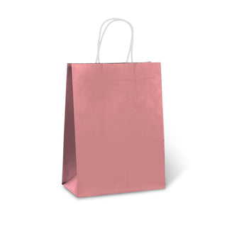 Pale Pink Paper Bag with Handles