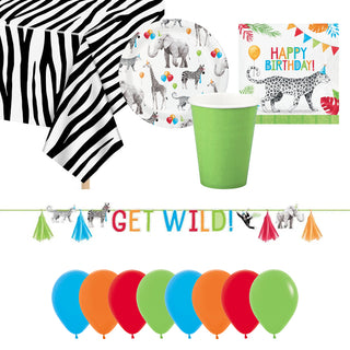 Party Animals Party Pack for 8