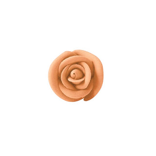Edible Icing Peach Rose - 2cm