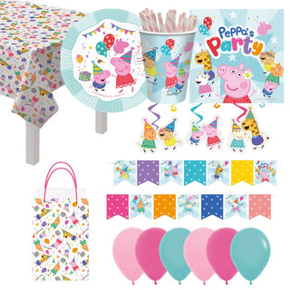 Premium Peppa Pig Party Pack for 8