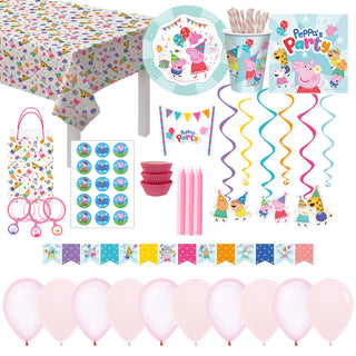 Deluxe Peppa Pig Party Pack for 8