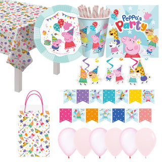 Premium Peppa Pig Party Pack for 8