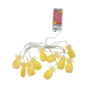 Yellow Pineapple LED String Lights
