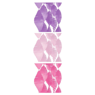 Pink & Purple Fringe Garland Backdrop Pack | Pink & Purple Party Supplies NZ