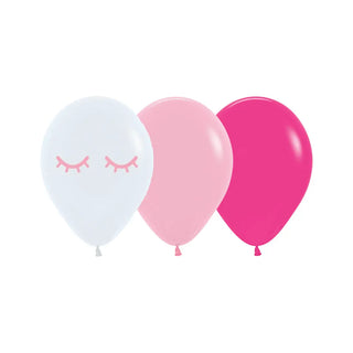 Eyelash Balloons | Pink Baby Shower Supplies NZ