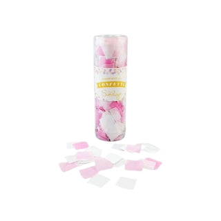Pink & White Confetti | White Confetti | Pink Confetti | NZ Party Supplies |