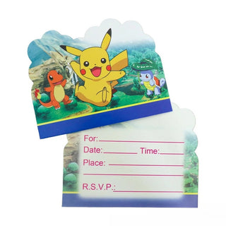 Pokemon Party Invitations | Pokemon Party Supplies NZ